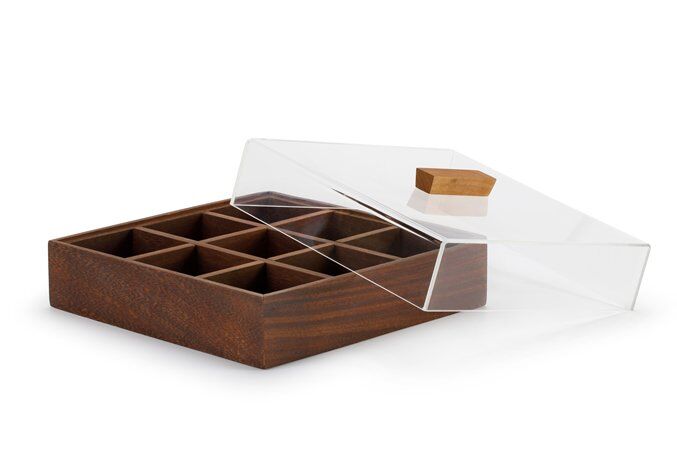 Kuru Yemiş Sunum Ahşabı / Ceviz / 3284