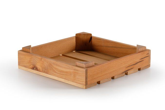 Oluklu Ahşap Tepsi / Kayın / 1929