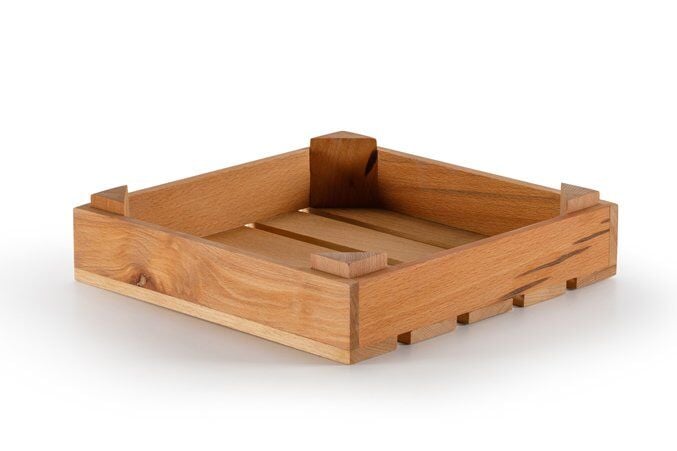 Oluklu Ahşap Tepsi / Kayın / 1929