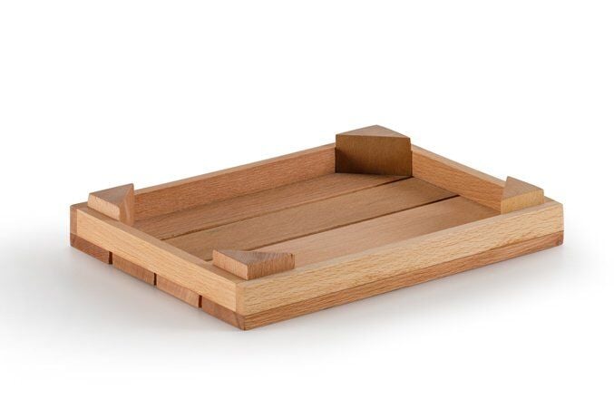 Oluklu Ahşap Tepsi / Kayın / 1931