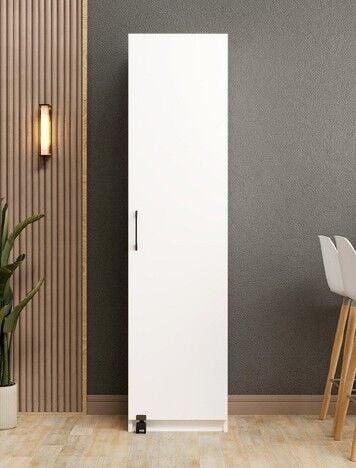 Tek Kapaklı Kiler Dolabı Beyaz