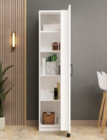 Tek Kapaklı Kiler Dolabı Beyaz