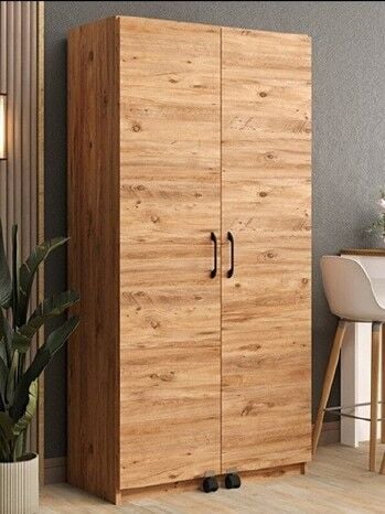 Çift Kapaklı Kiler Dolabı Atlantik Çam