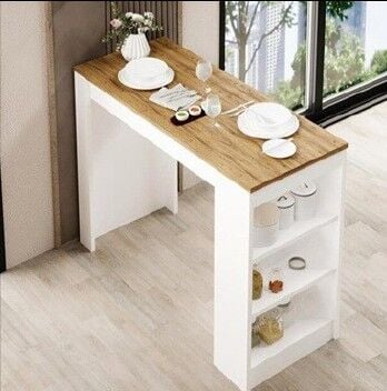 Bar Yemek Masası Safir Meşe