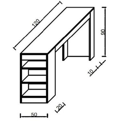 Bar Yemek Masası Safir Meşe