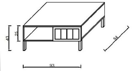 Membran Orta Sehpa ve Tv Ünitesi