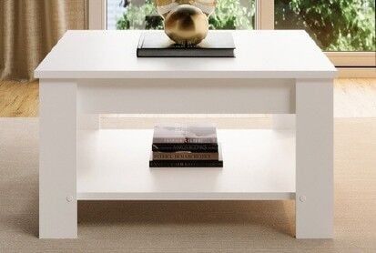 Orta Sehpa : Safir Meşe  (Beyaz)