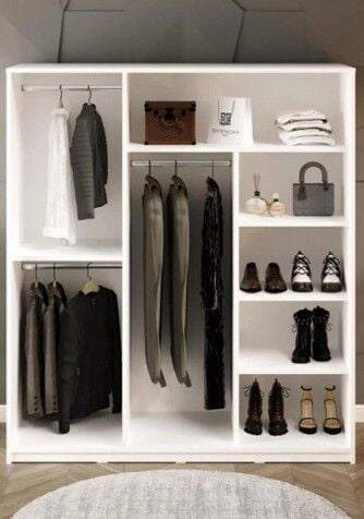 Altı Kapaklı Gardırop