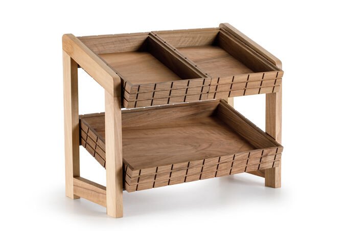 Ahşap Özel Tasarım LEGO Serisi Ekmek Sunumluğu 1/1 ve 1/2 – Kayın - LEGO 3010