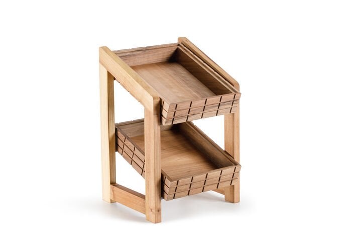 Ahşap Özel Tasarım LEGO Serisi Ekmek Sunumluğu 1/2 2’li – Kayın - LEGO 3011